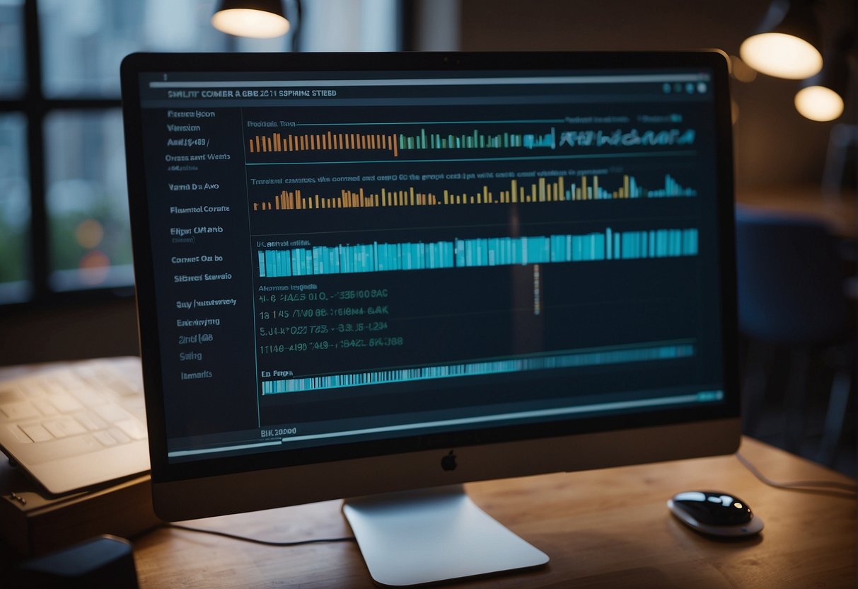 A computer screen displays a progress bar for data overwriting. A secure deletion method is in action, ensuring advanced data erasure